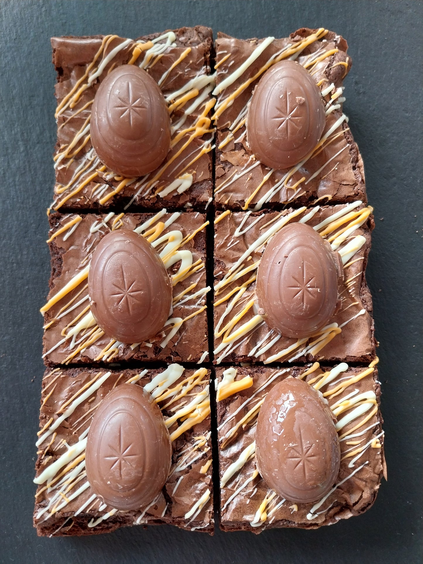 Creme Egg Brownies