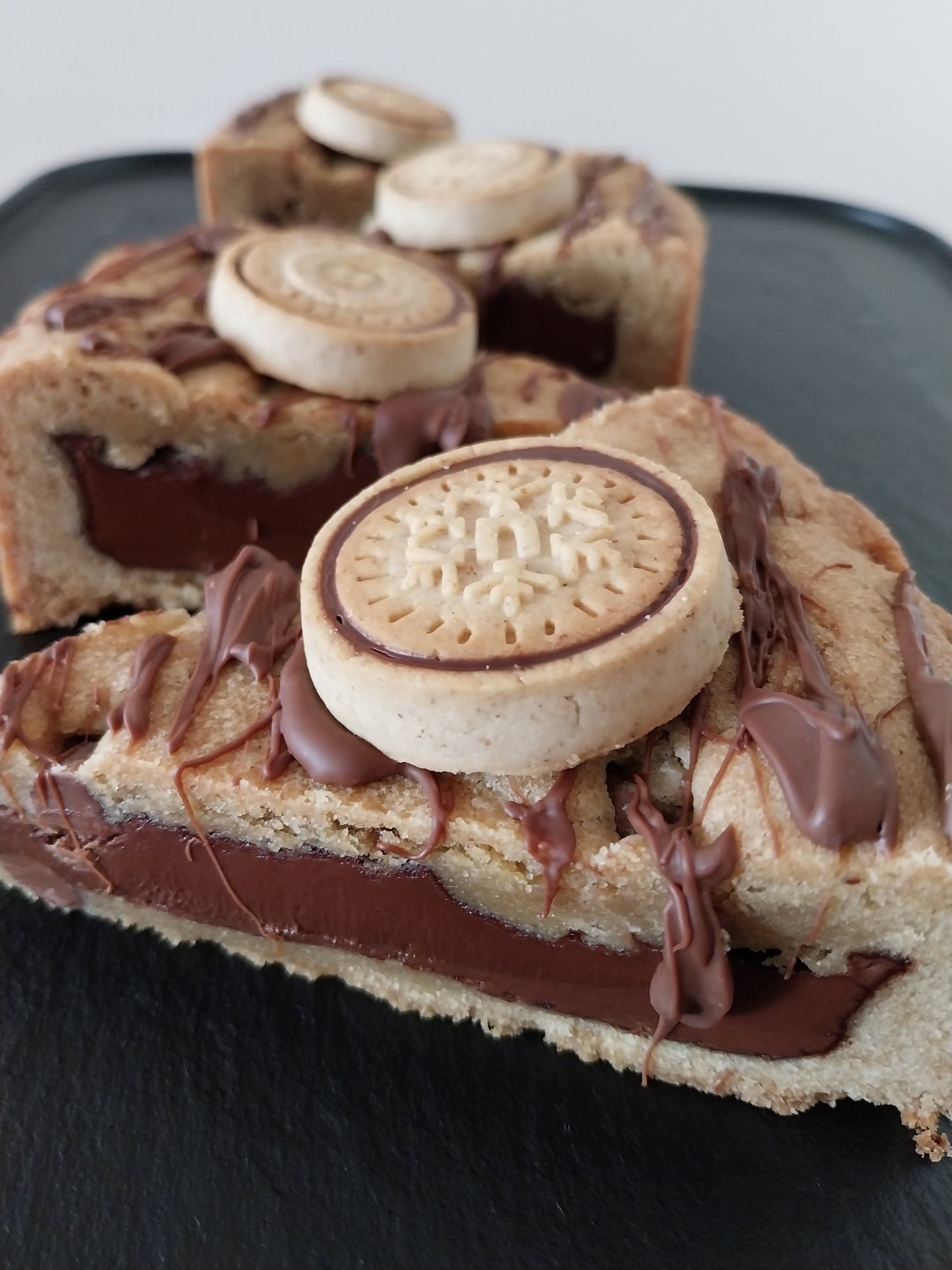 Nutella Cookie Pie