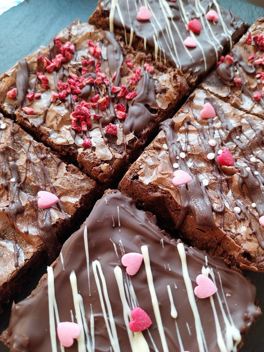 Valentines Brownie Box