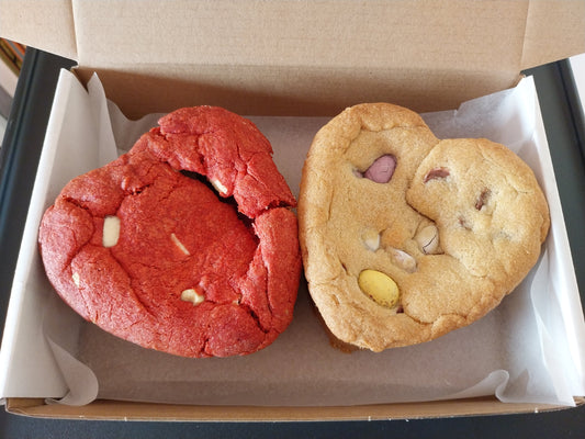 Two Heart Cookie Pies